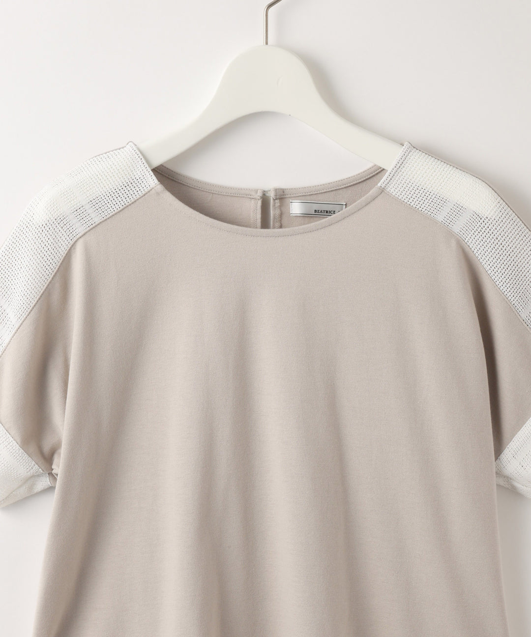 Mixed-Material Pullover