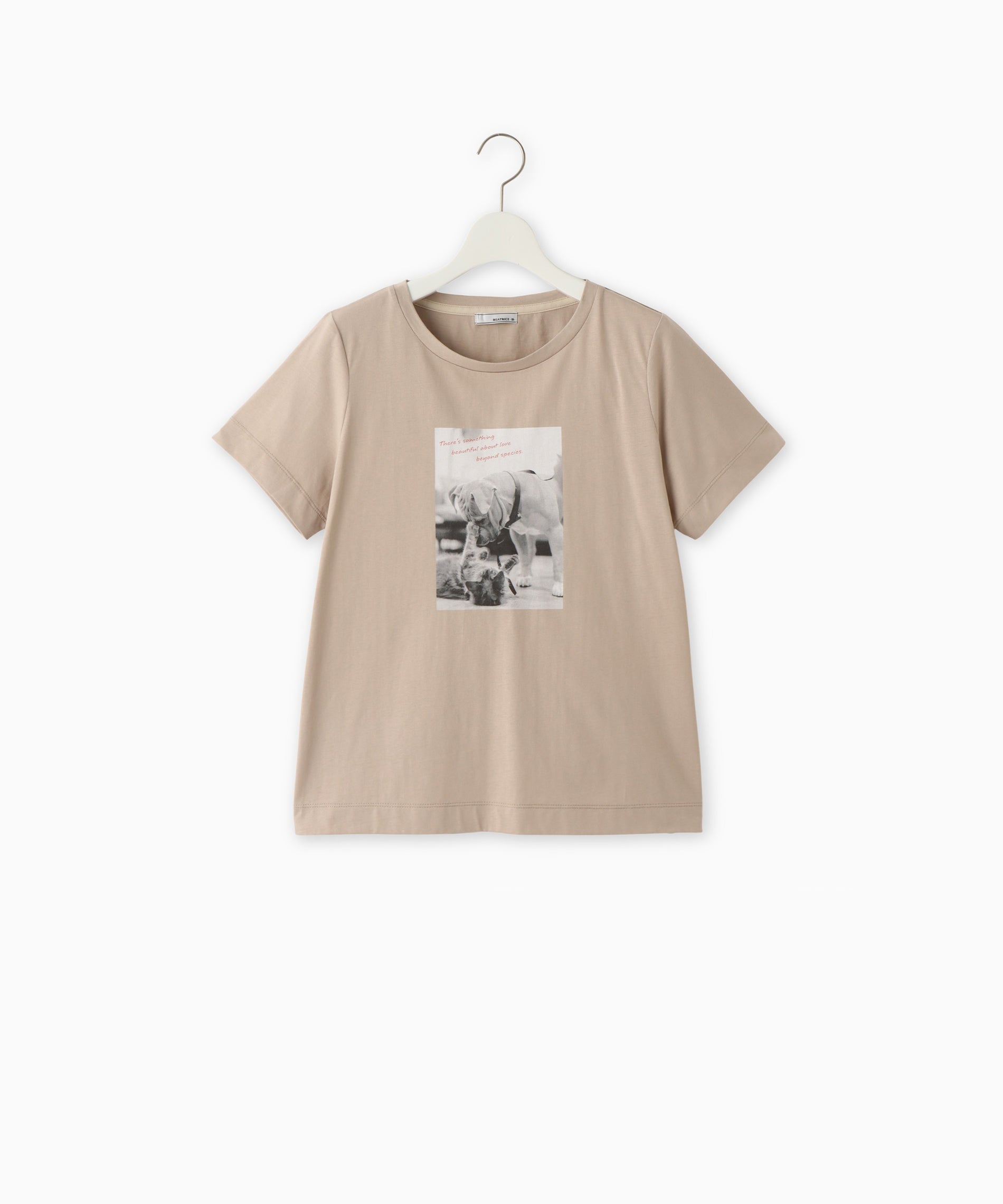 コットン天竺フォトプリントTシャツ – FACE SANS FARD