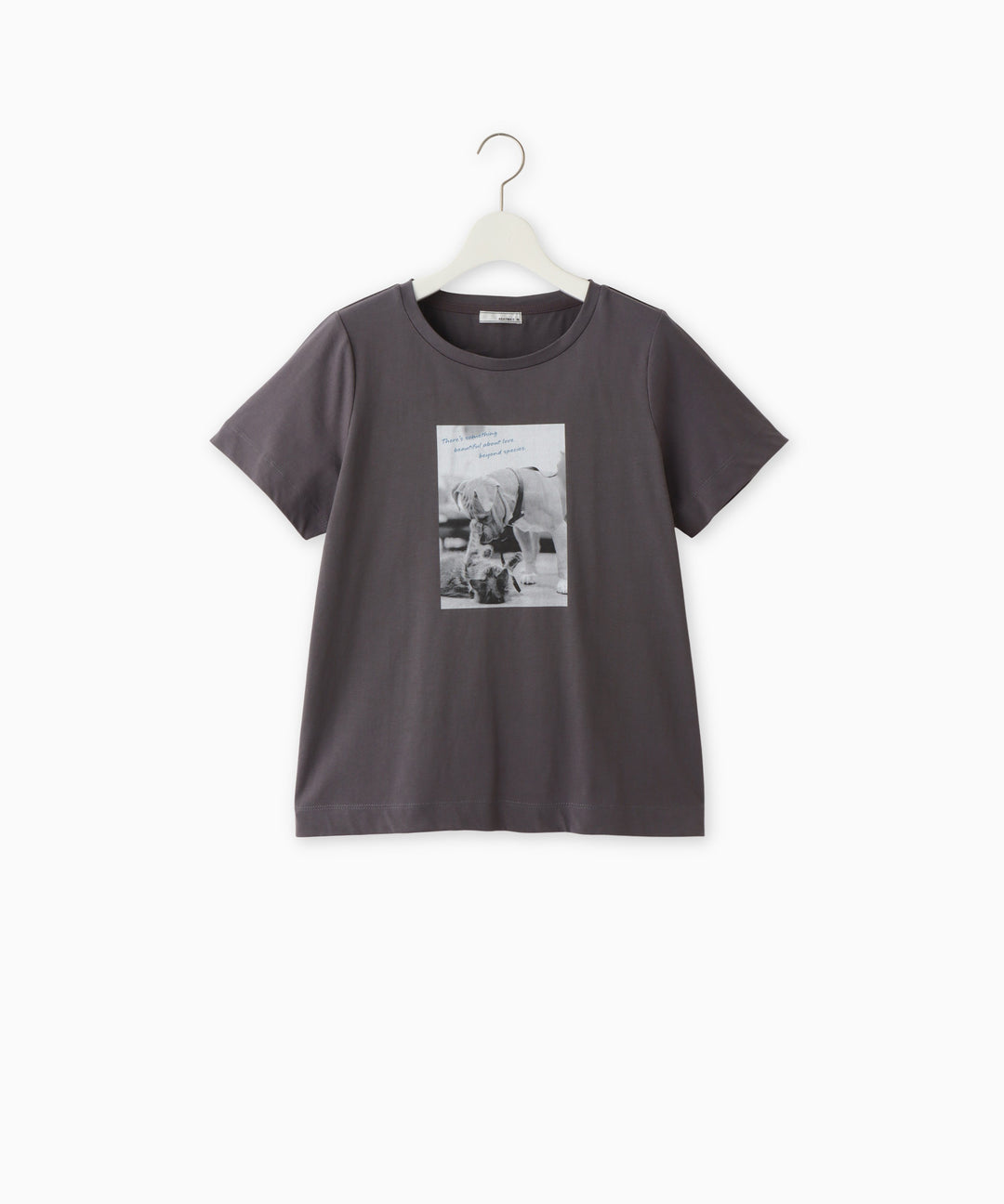 コットン天竺フォトプリントTシャツ