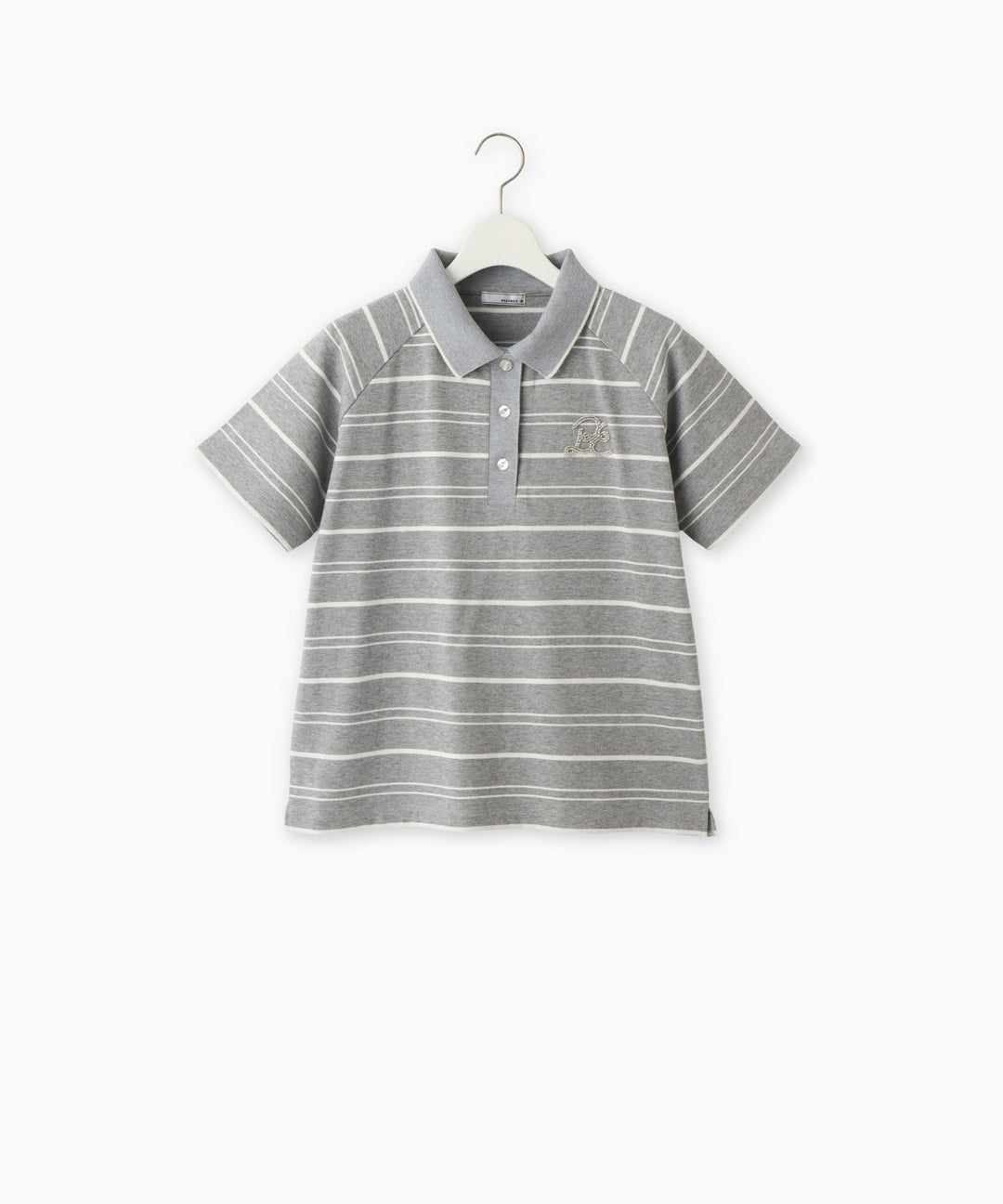 ミックスボーダーポロTシャツ