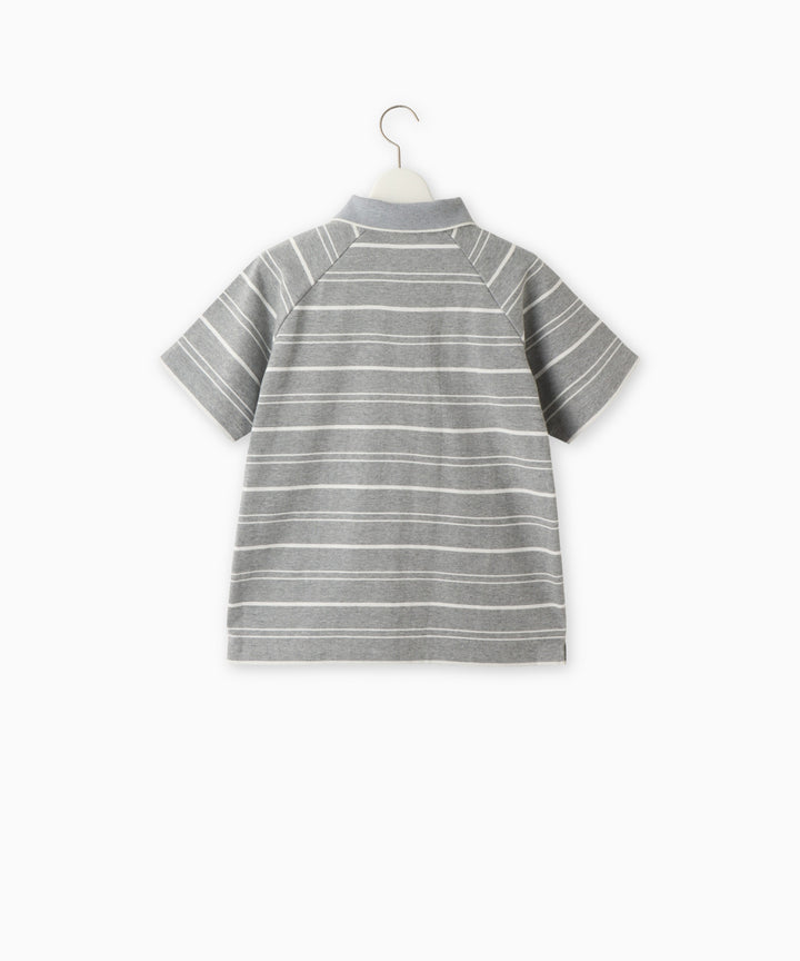 ミックスボーダーポロTシャツ