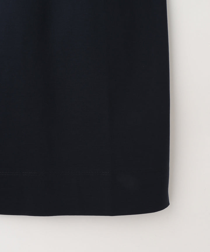 配色ネックロゴプルオーバー