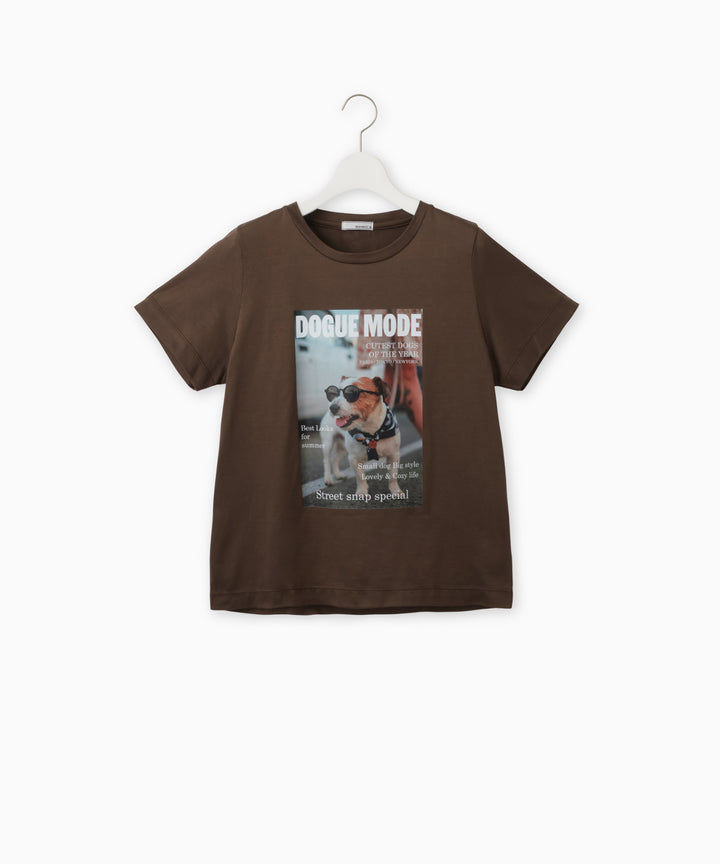 フォトグラフィックプリントTシャツ