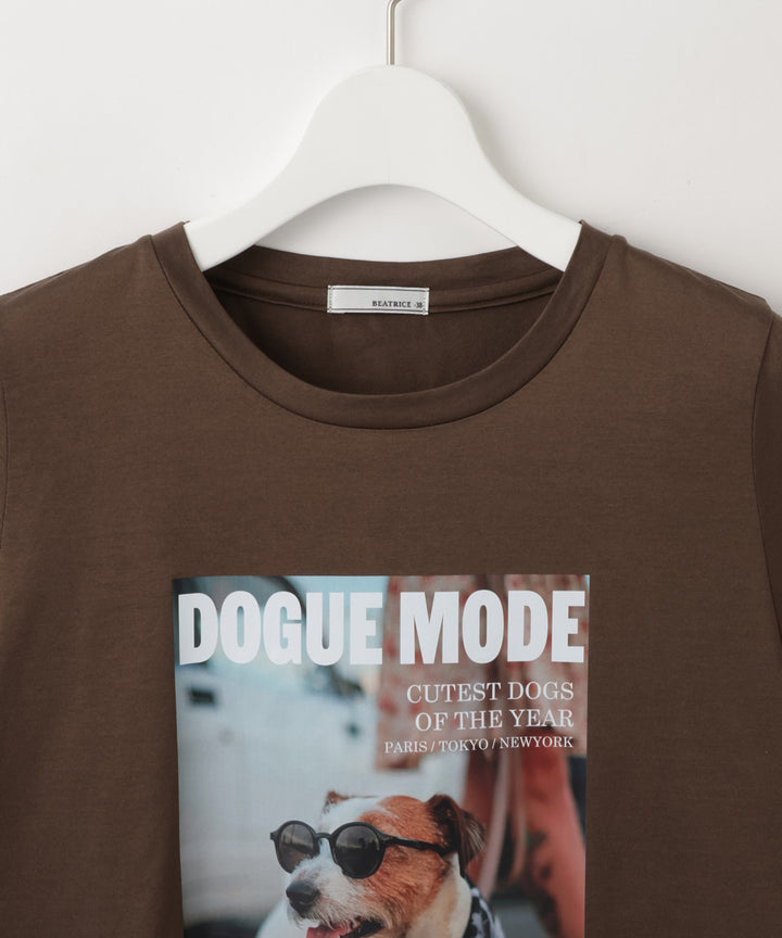 フォトグラフィックプリントTシャツ