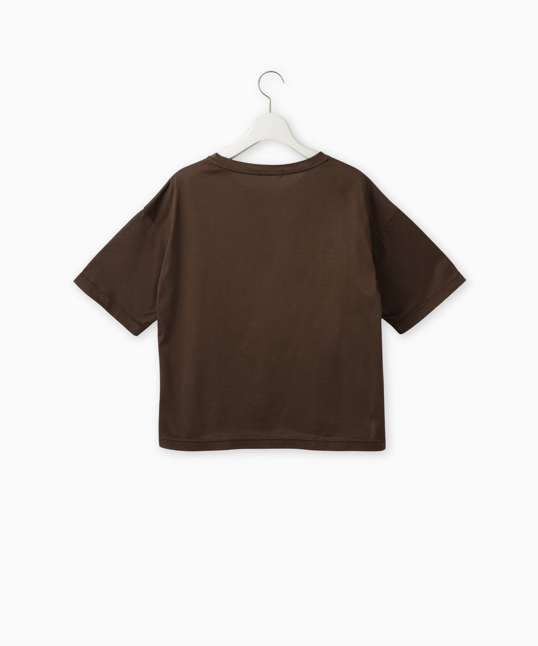 クルーネックメッセージプリントTシャツ