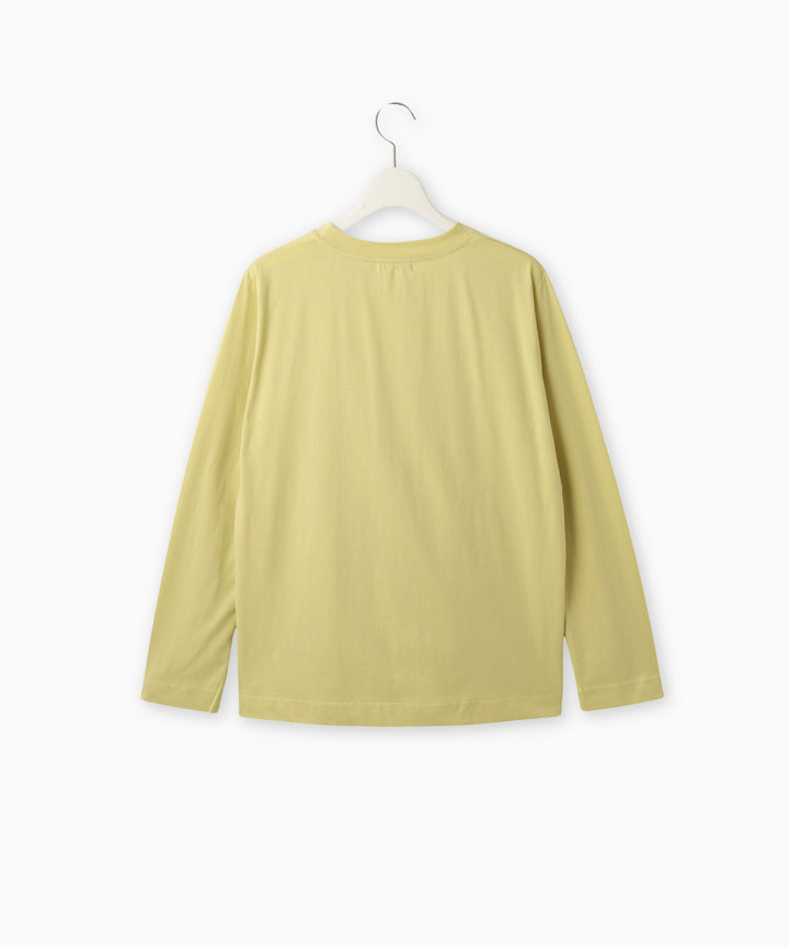 サイドスリットロゴプリントTシャツ