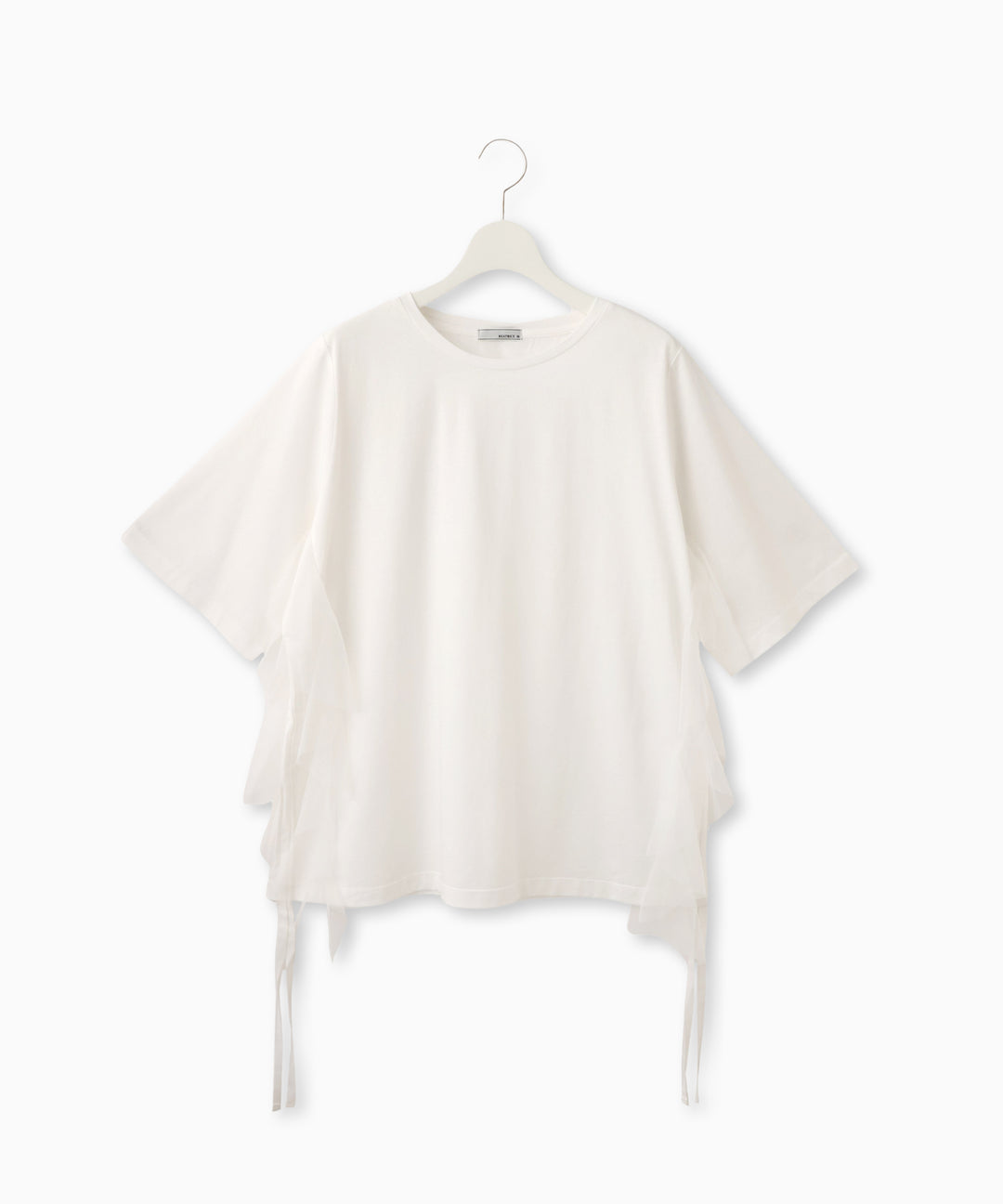 チュールフリルドッキングTシャツ