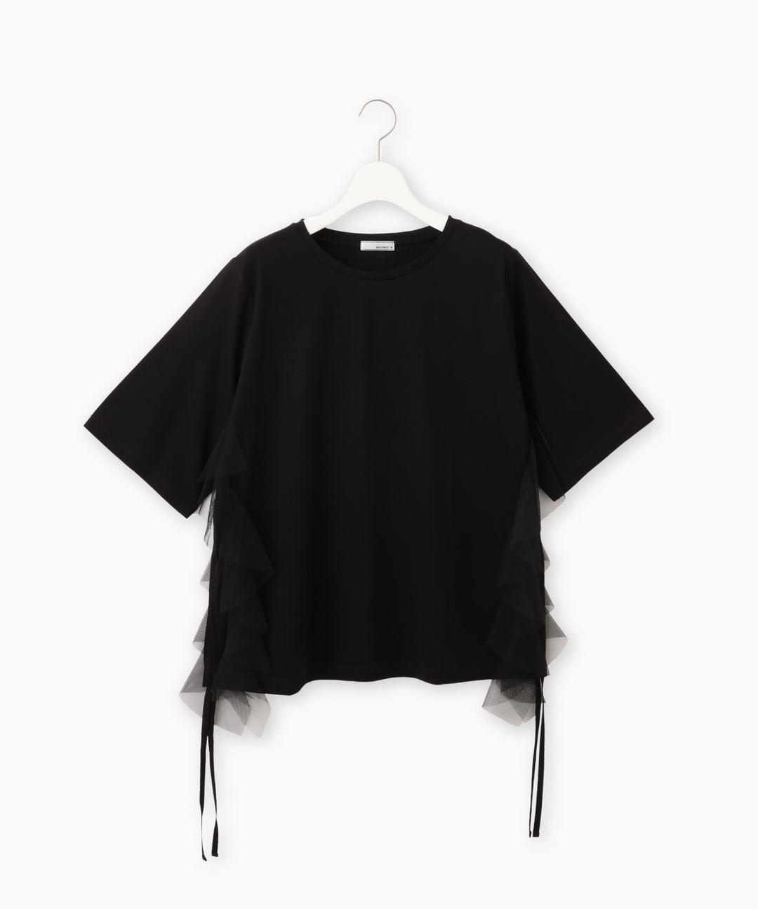 チュールフリルドッキングTシャツ