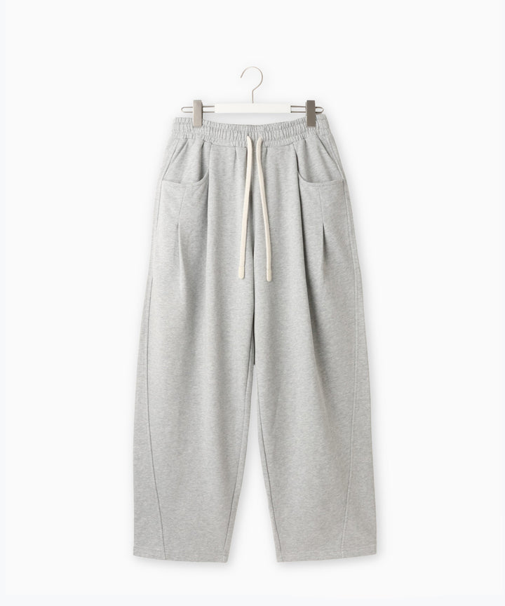 裏毛バレルパンツ