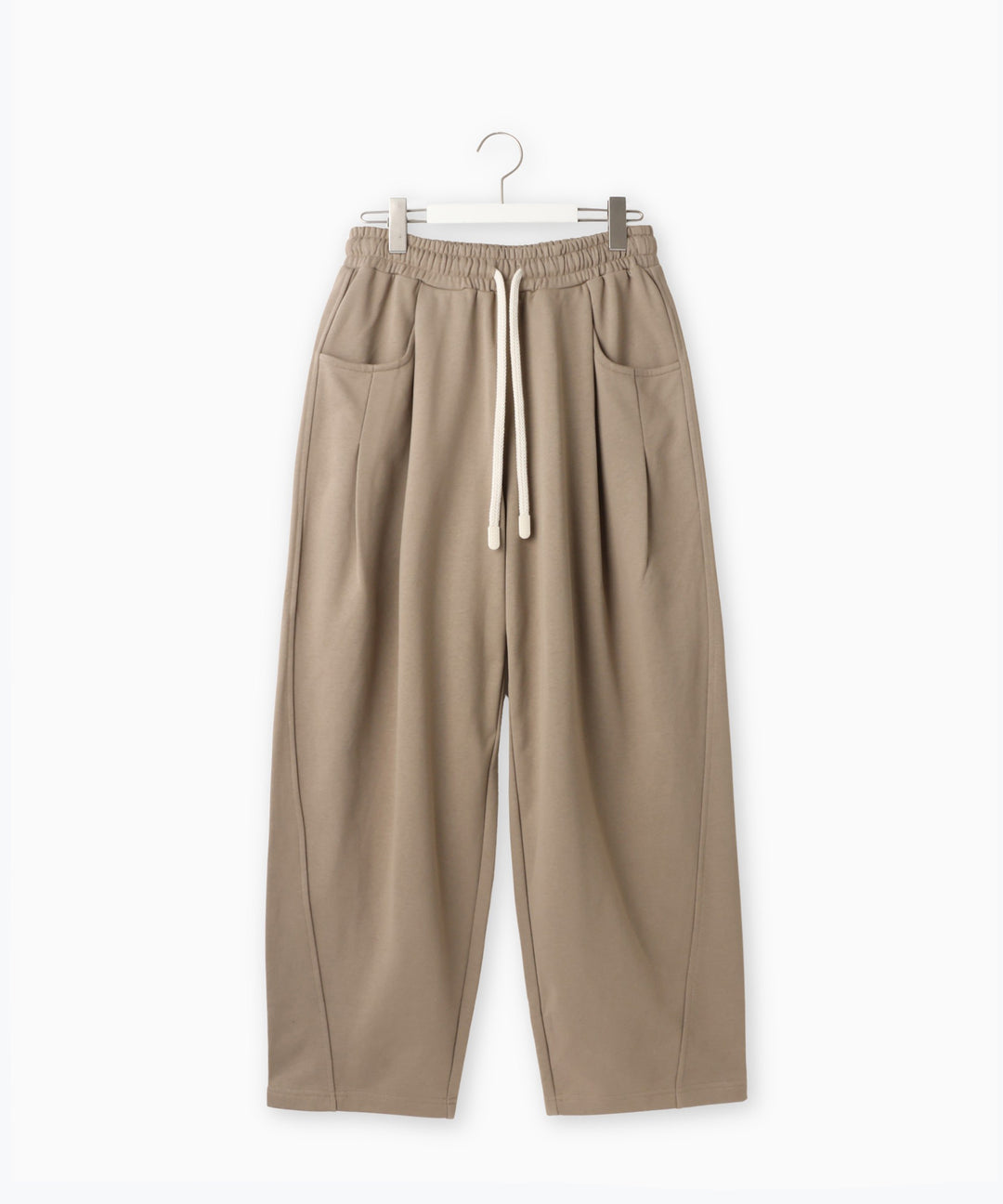 裏毛バレルパンツ