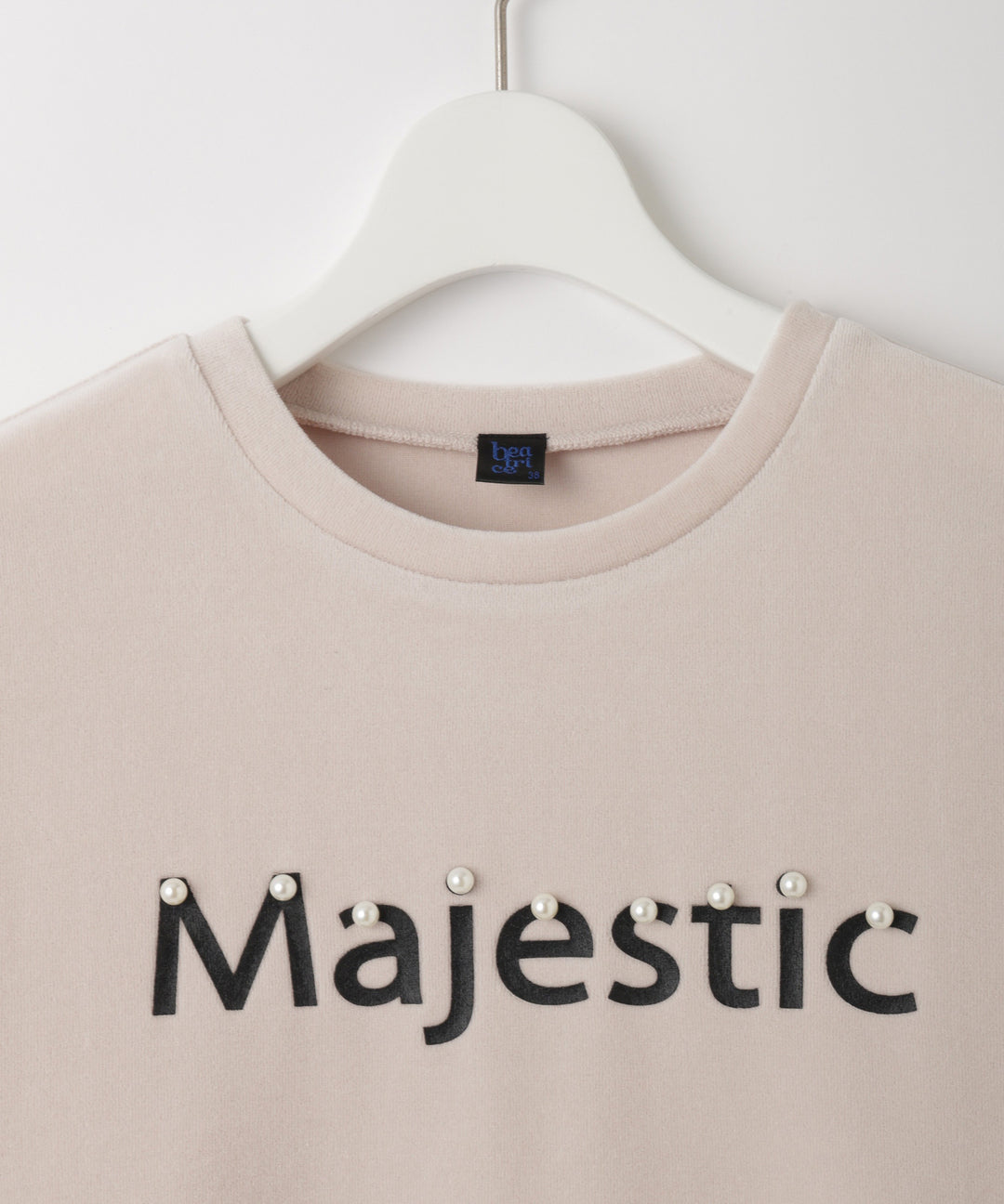 パールロゴベロアTシャツ