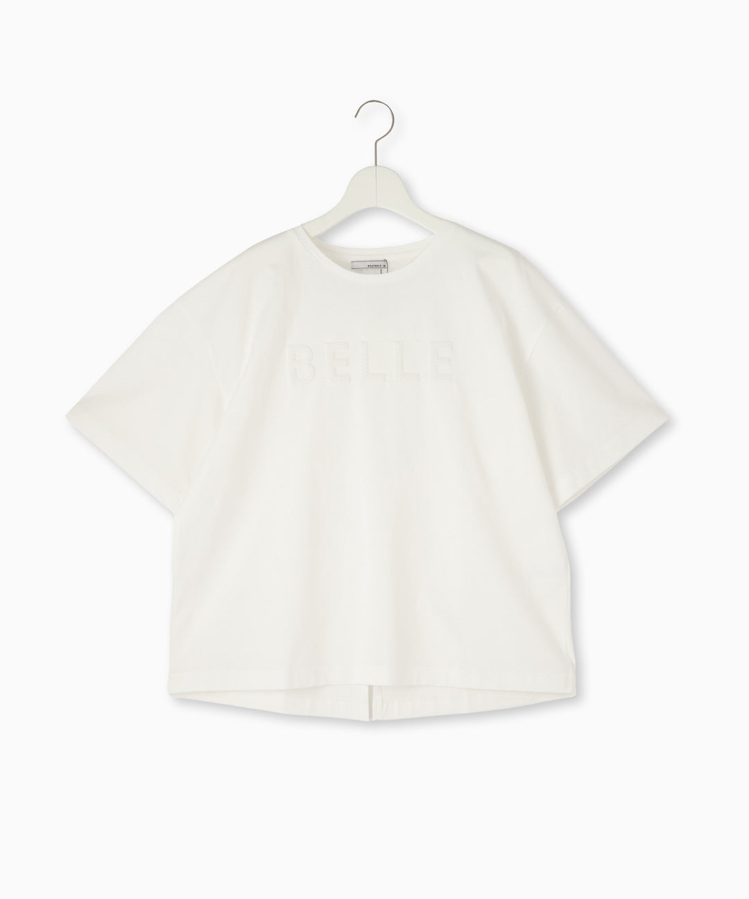 シルエケット天竺ロゴTシャツ