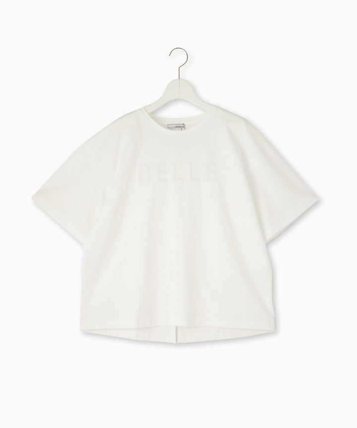 シルエケット天竺ロゴTシャツ