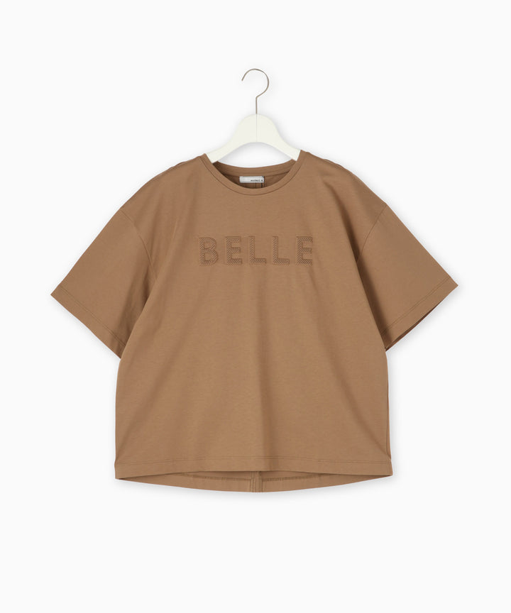 シルエケット天竺ロゴTシャツ