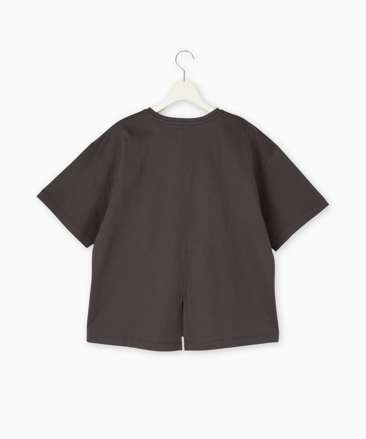 シルエケット天竺ロゴTシャツ