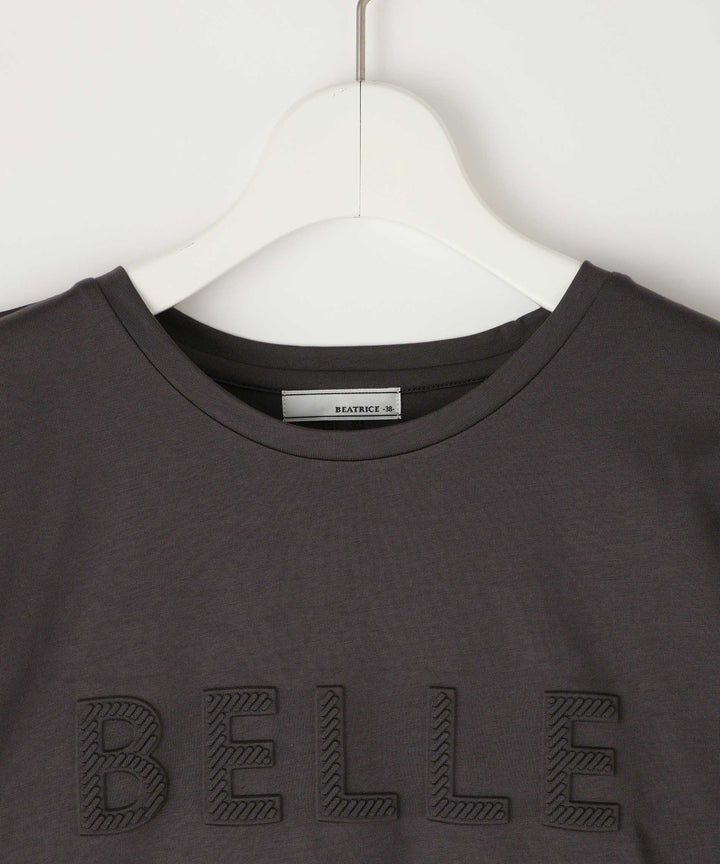 シルエケット天竺ロゴTシャツ