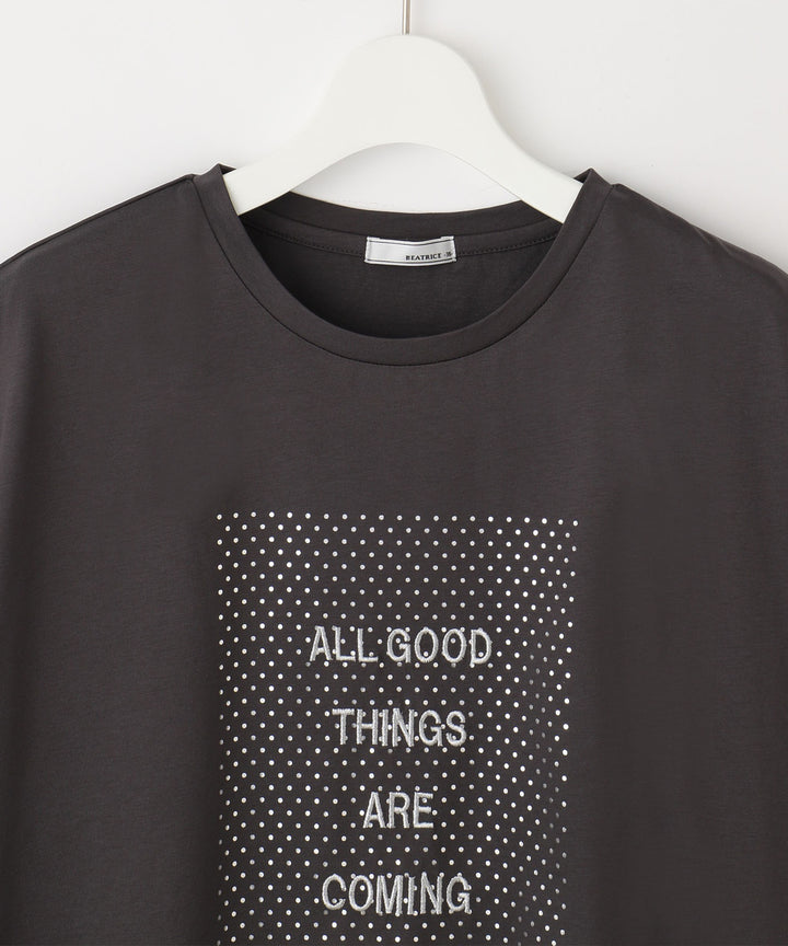 ドッドプリントTシャツ