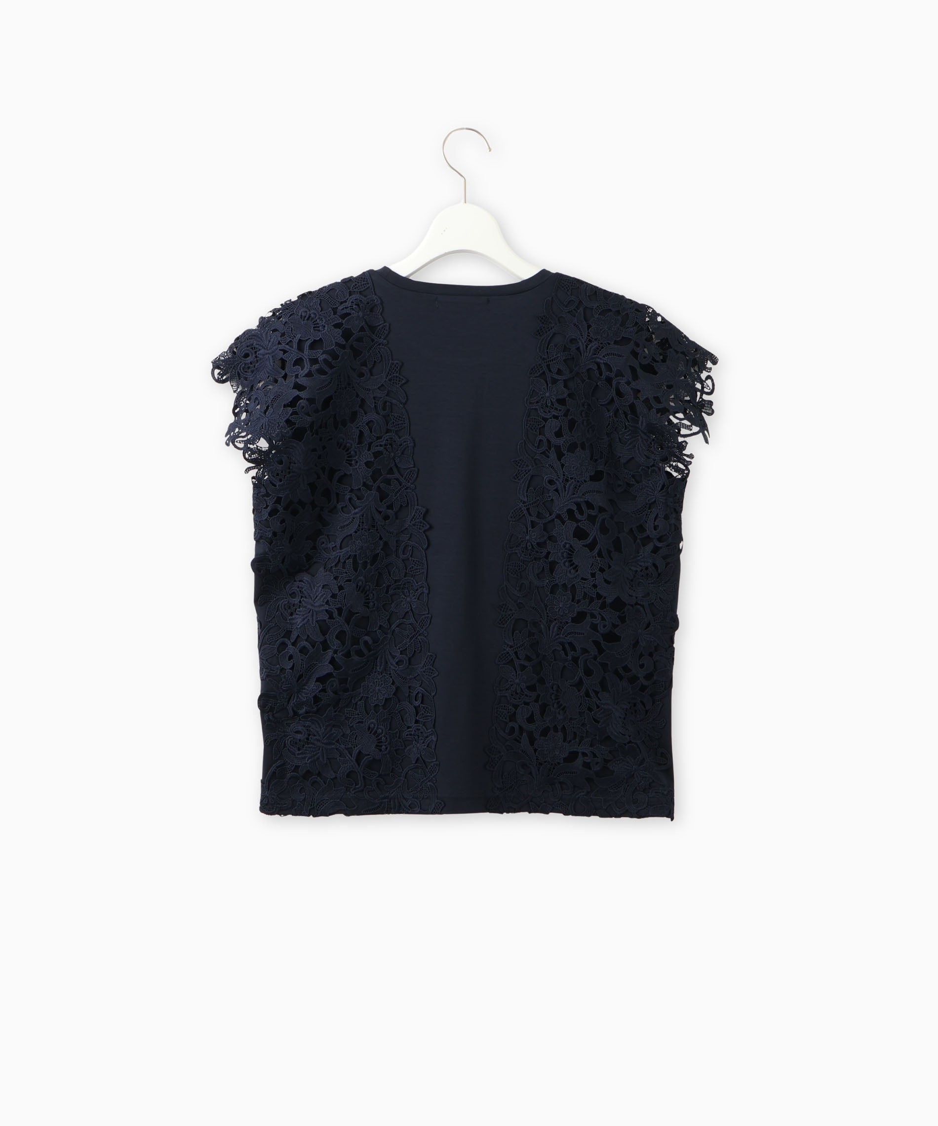 裾レースドッキングトップス – FACE SANS FARD