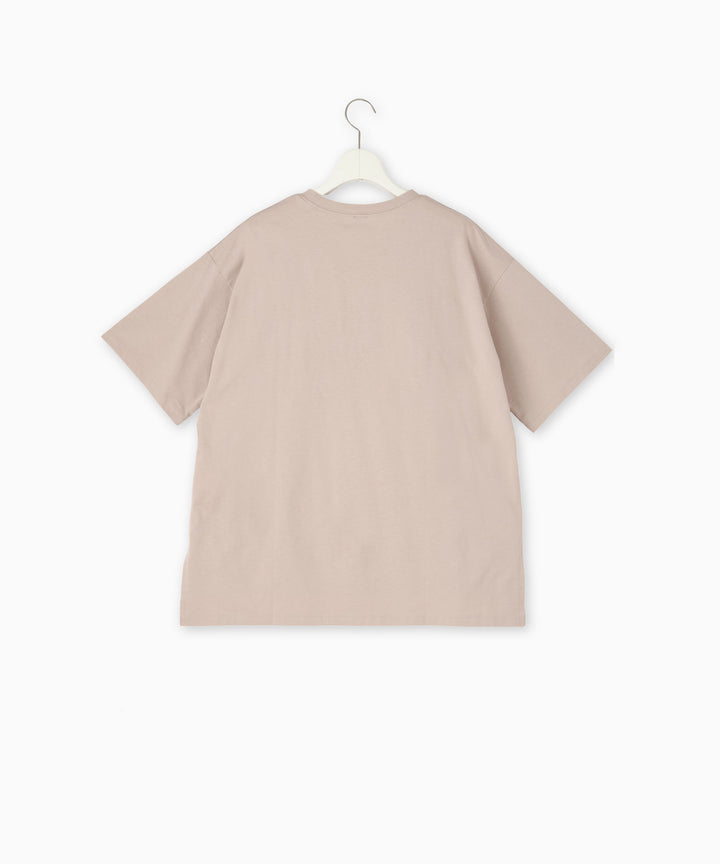 天竺メッシュロゴTシャツ
