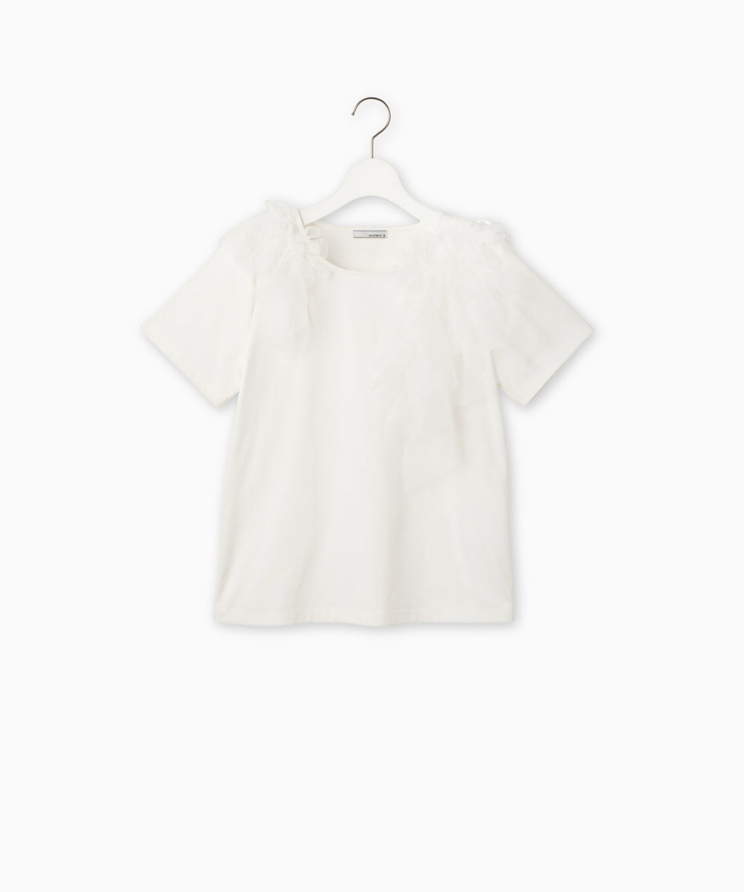 チュールパーツTシャツ