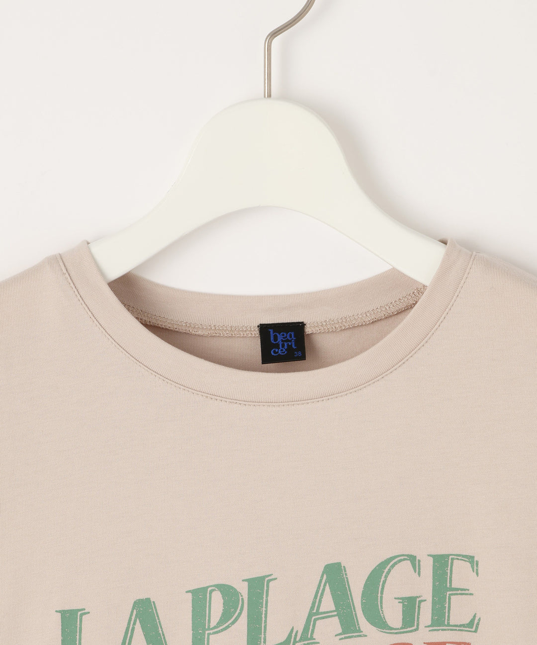 LAPLAGEロゴプリントTシャツ