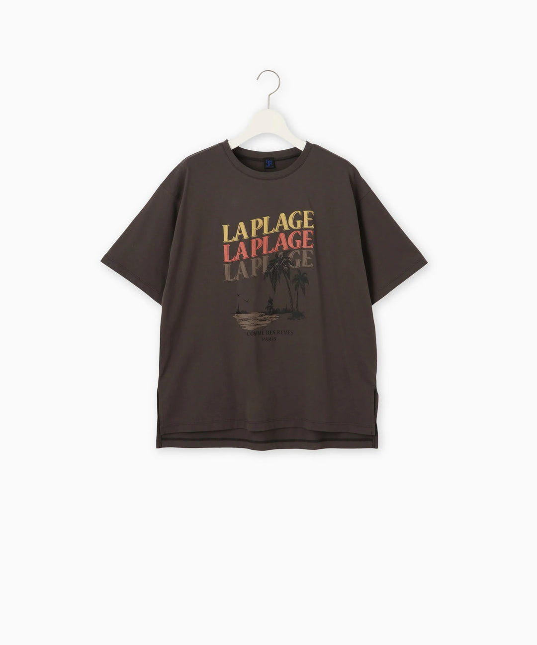 LAPLAGEロゴプリントTシャツ