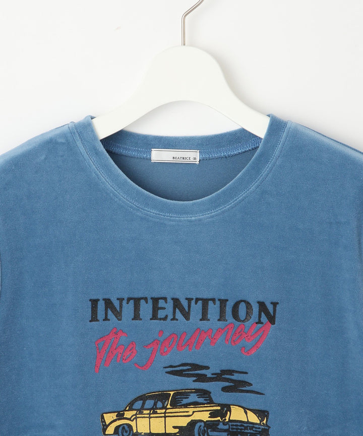 ヴィンテージカープリントTシャツ