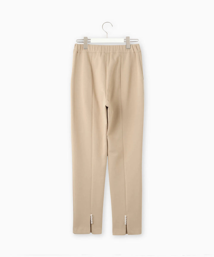 バックスリットパールパンツ