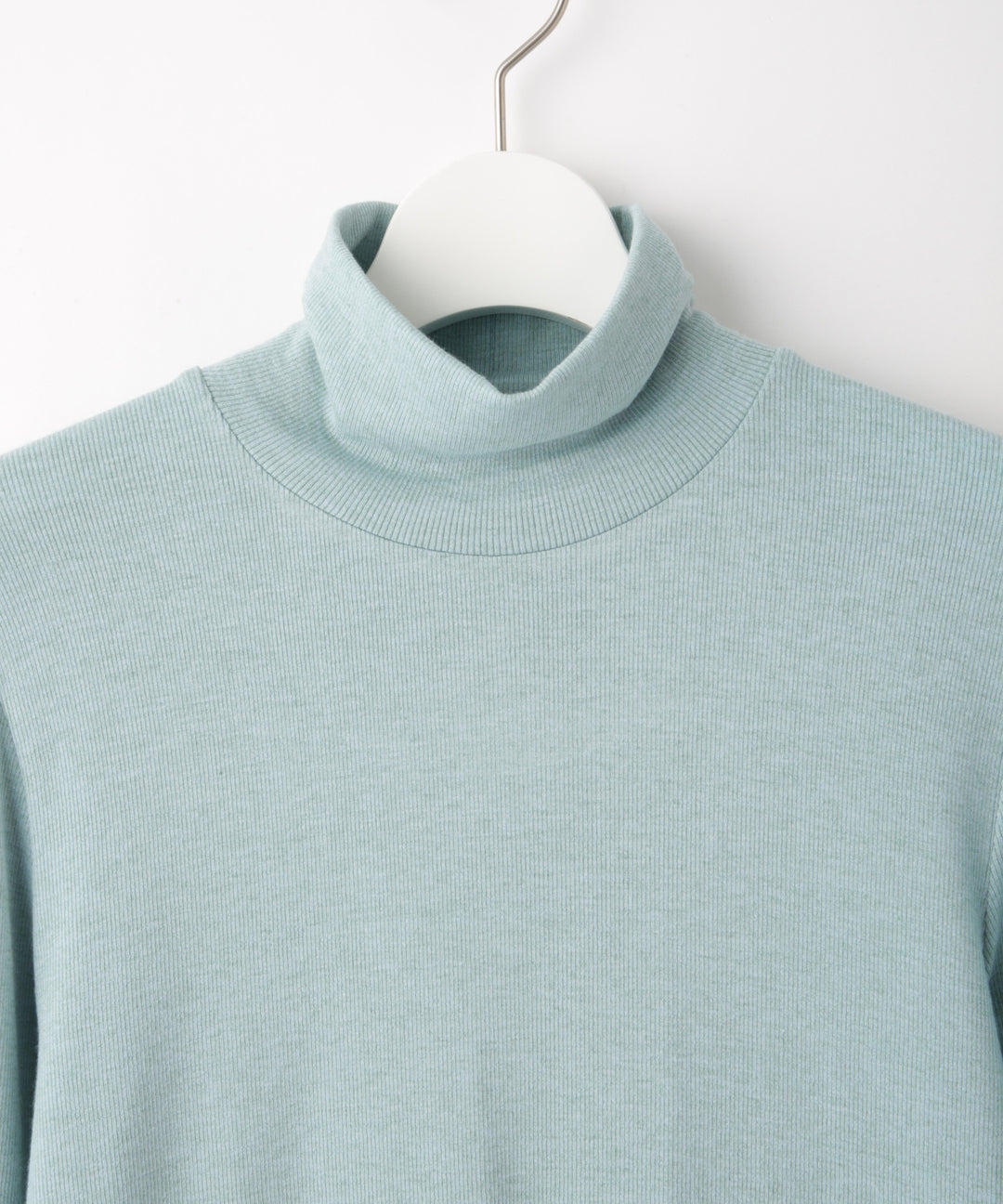 ウール混ベアテレコハイネックインナー