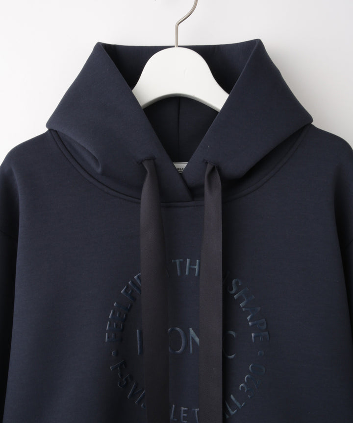 ラバープリントショートパーカー