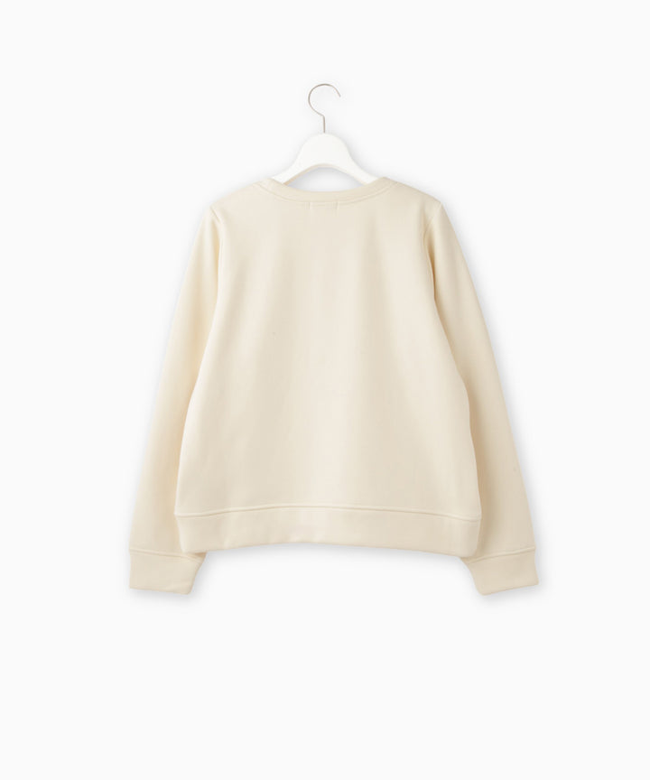 ハート刺繍スウェット