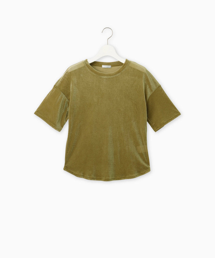 メッシュベロアTシャツ