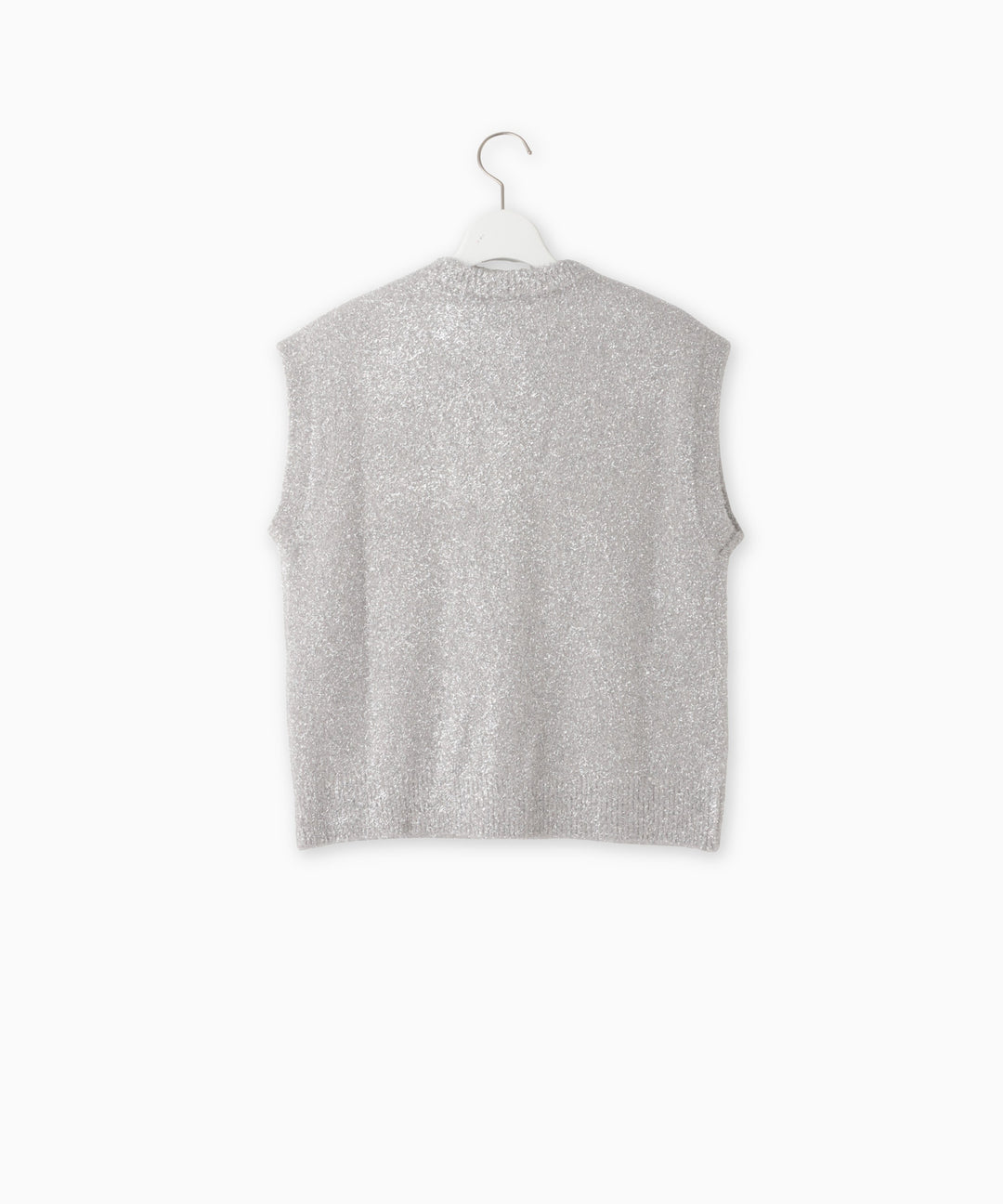 パールボタンラメニットベスト