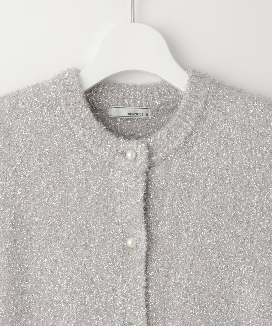 パールボタンラメニットベスト