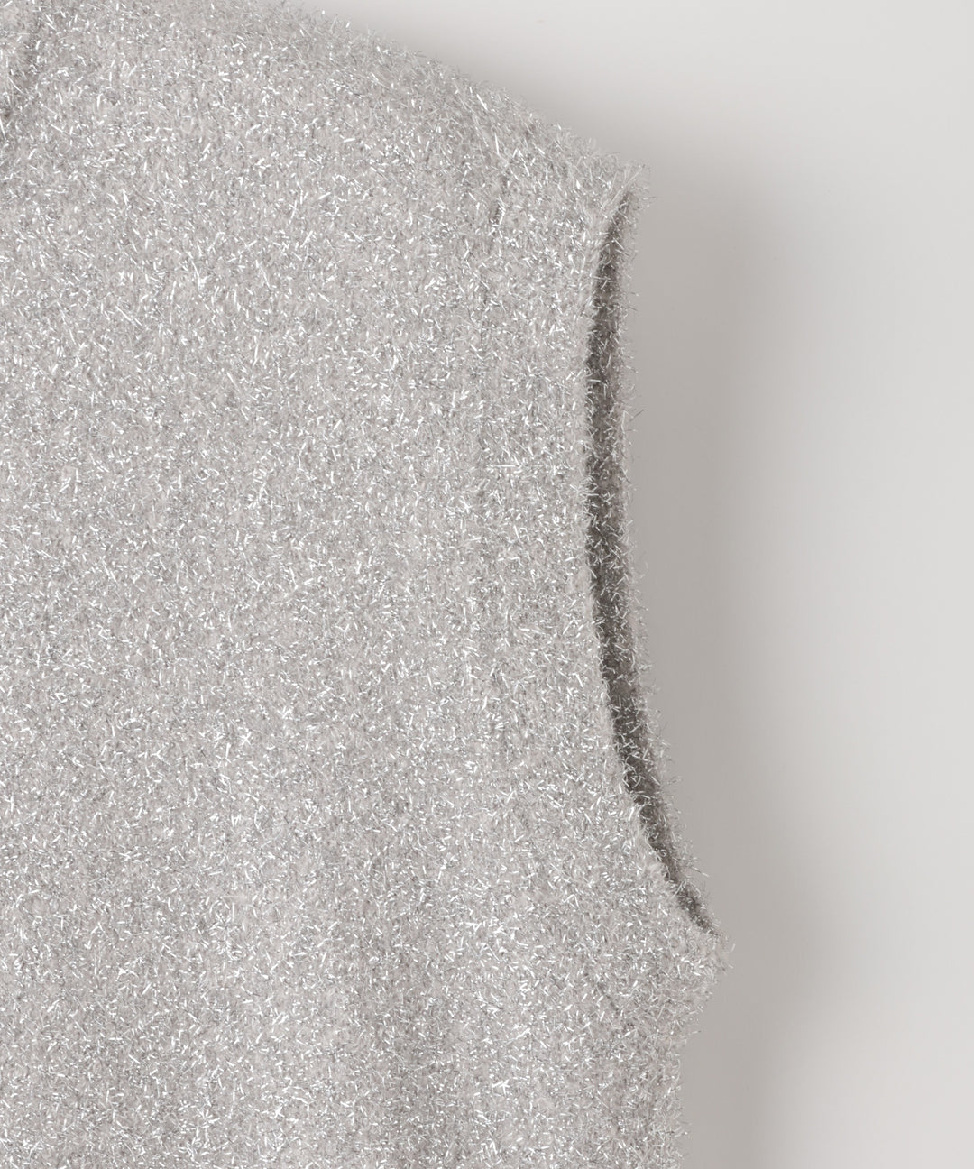 パールボタンラメニットベスト