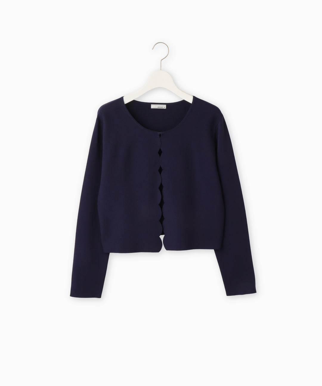 スカラップショートカーディガン