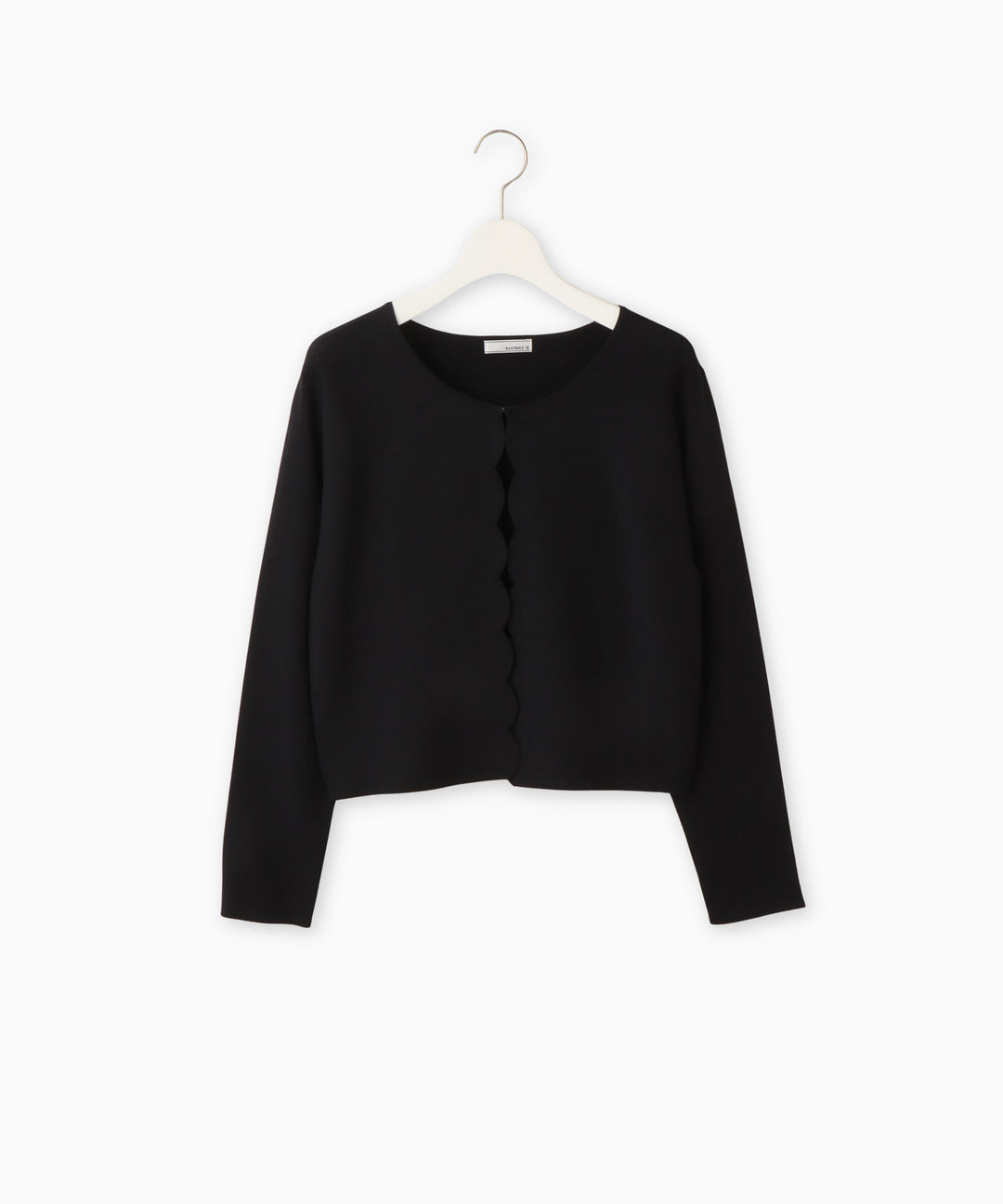 スカラップショートカーディガン