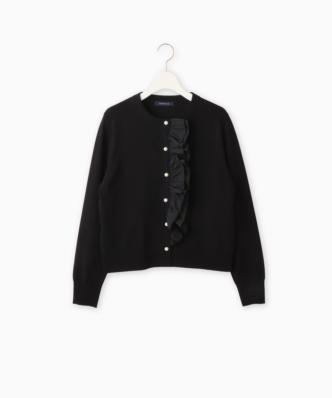 フリルデザインカーディガン