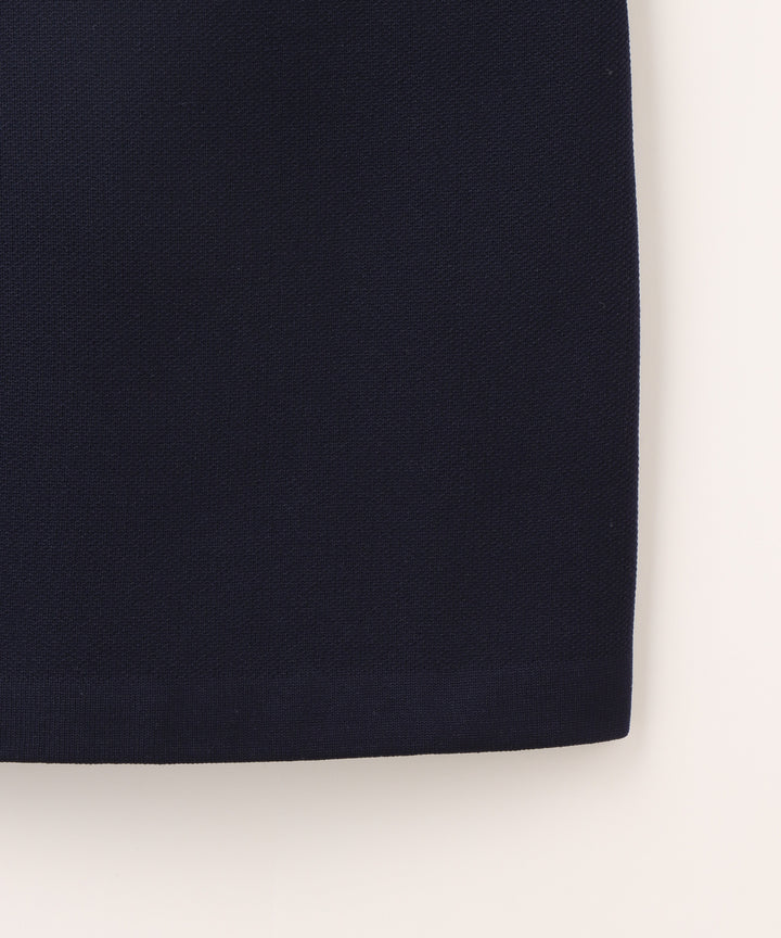 フラワーモチーフポケットニットジレ