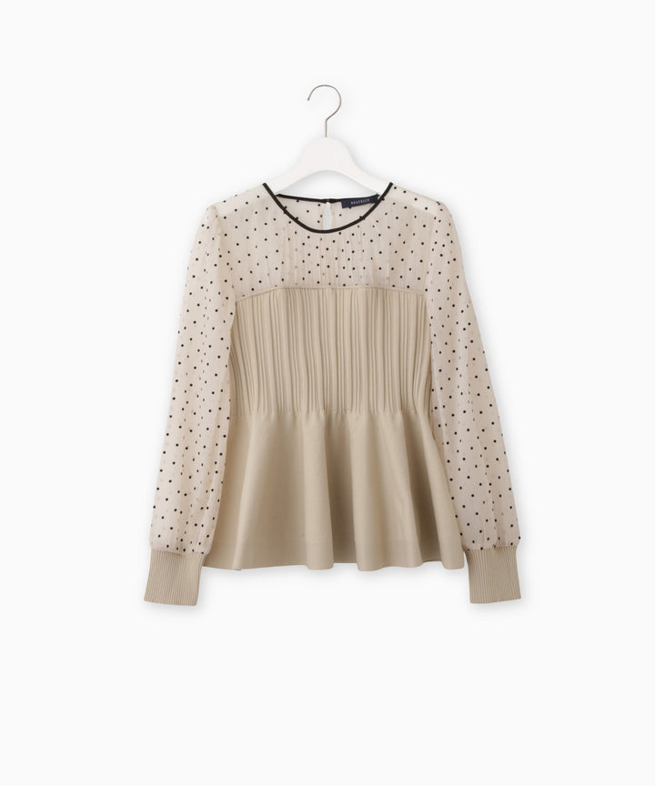 ニットビスチェプルオーバー