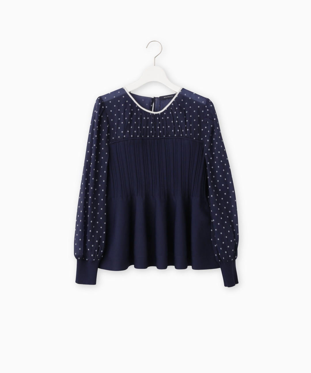 ニットビスチェプルオーバー