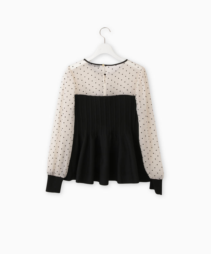 ニットビスチェプルオーバー