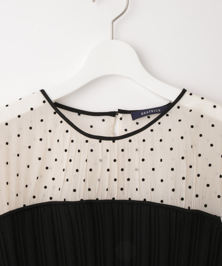 ニットビスチェプルオーバー