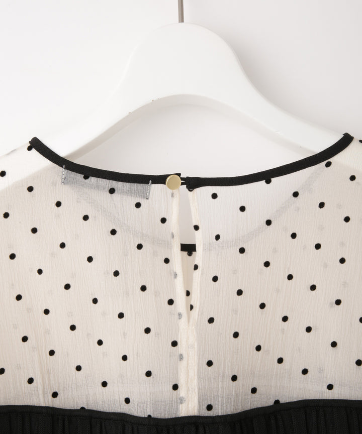 ニットビスチェプルオーバー