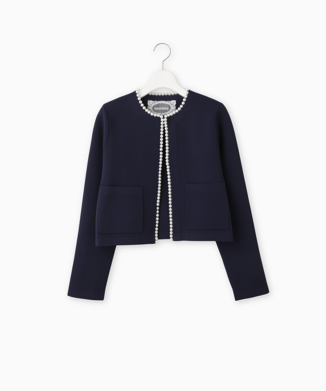 パールニットジャケット