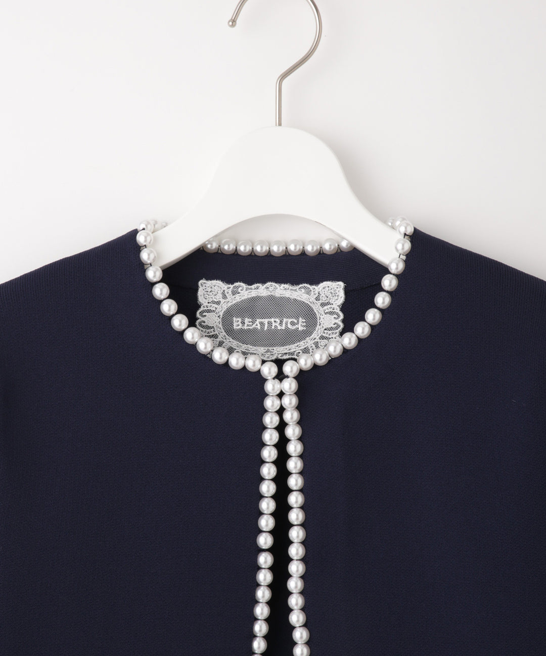 パールニットジャケット