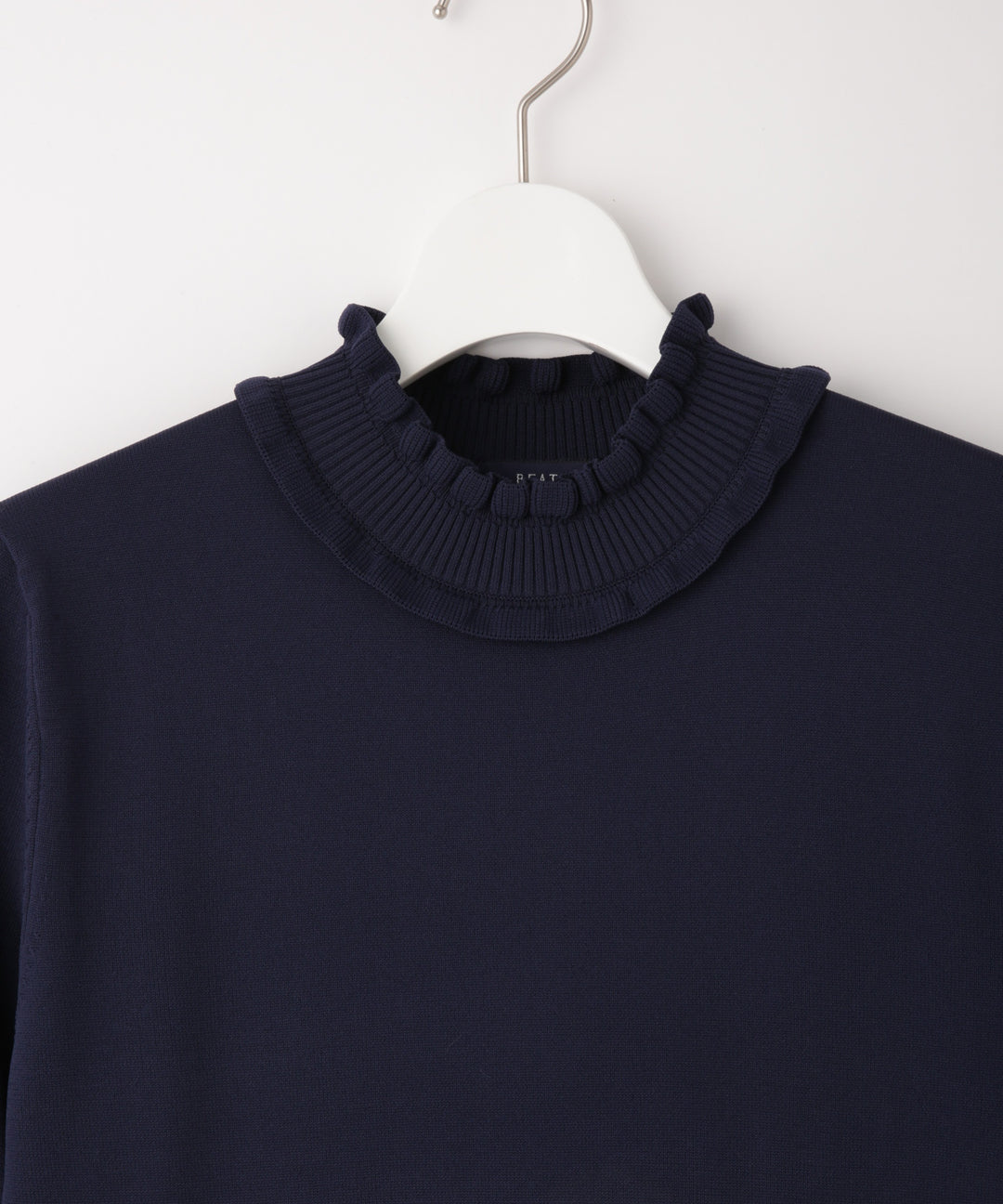 異素材ドッキングワンピース