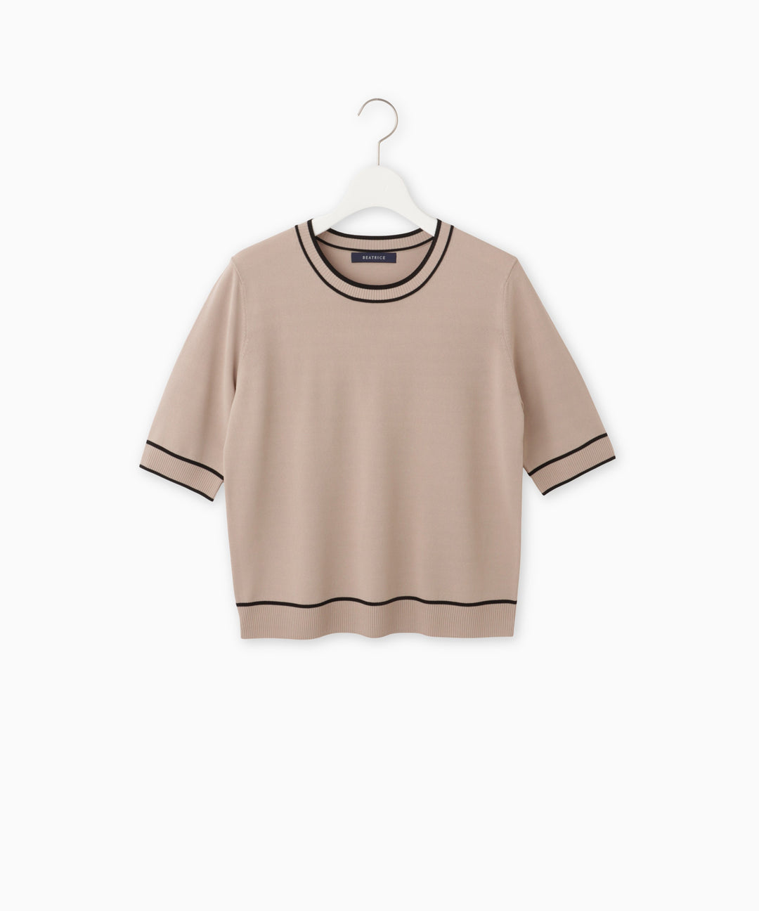 ダブルラインニットプルオーバー