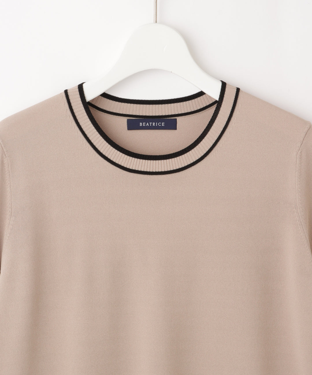 ダブルラインニットプルオーバー