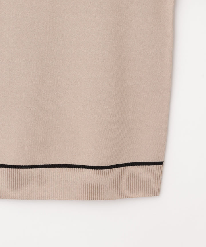 ダブルラインニットプルオーバー